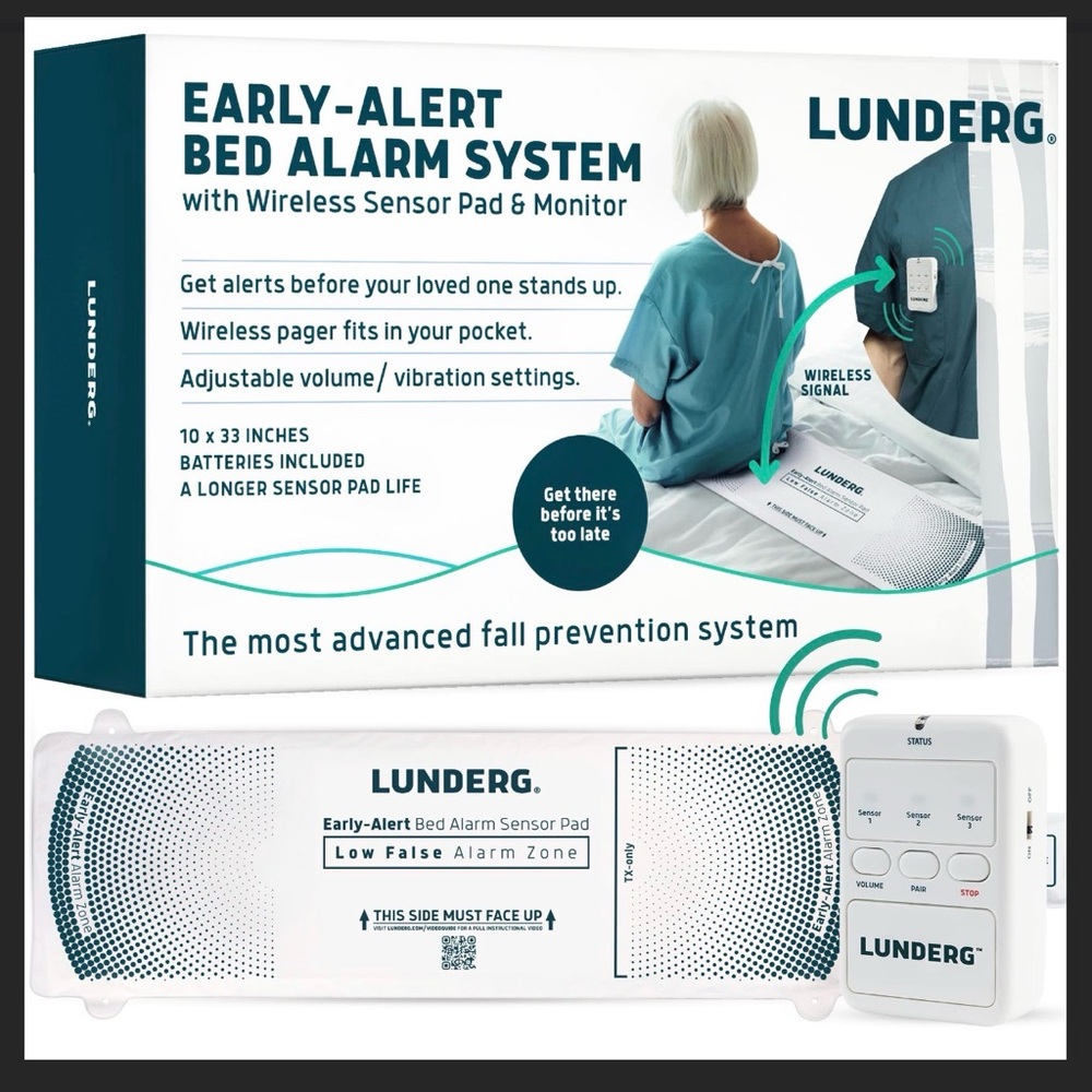 New Early-Alert Bed Alarm System with Wireless Sensor Pad - Picture 8 of 9